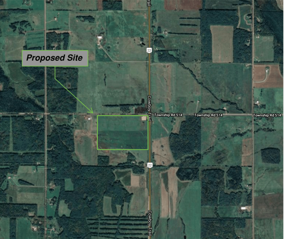 Proposed Moon Lake site